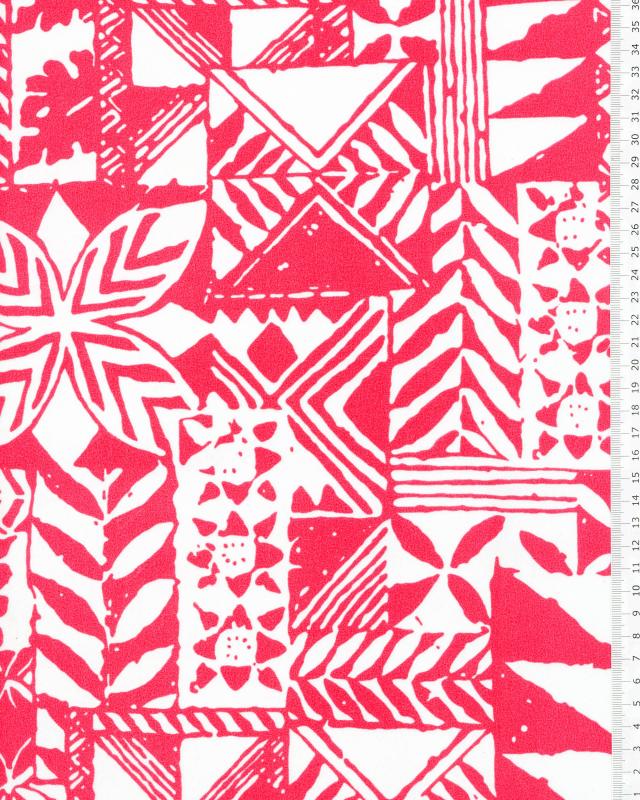 Polynesian fabric MAOHIS Pink - Tissushop